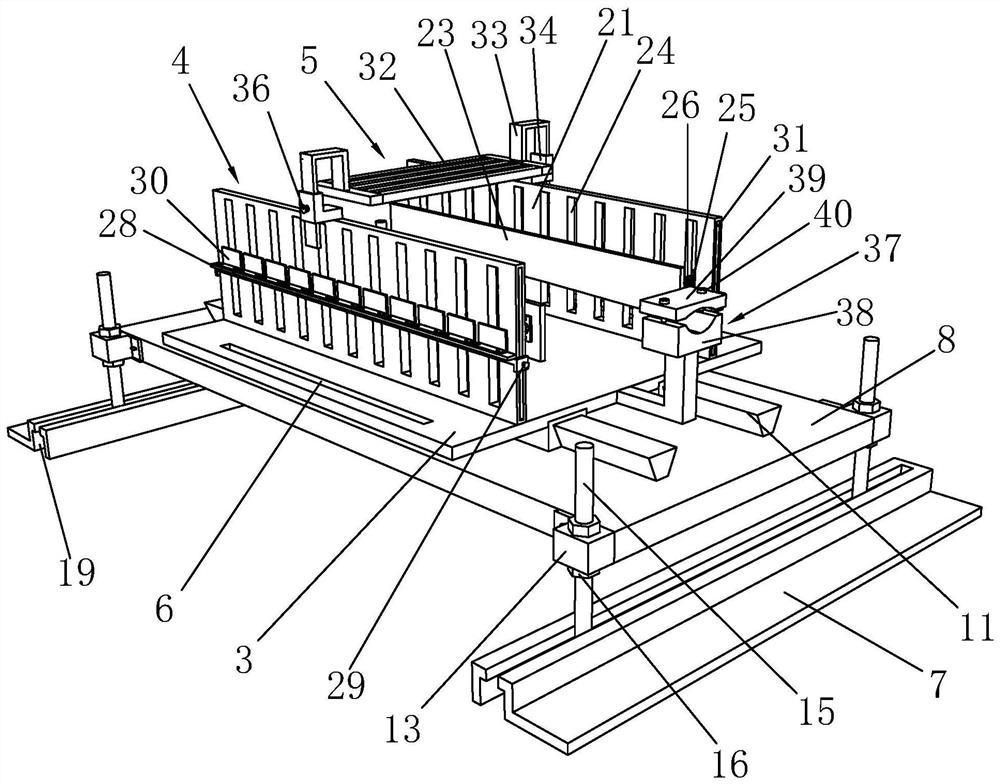 Adjusting device for mounting direct-current motor and mounting method of adjusting device