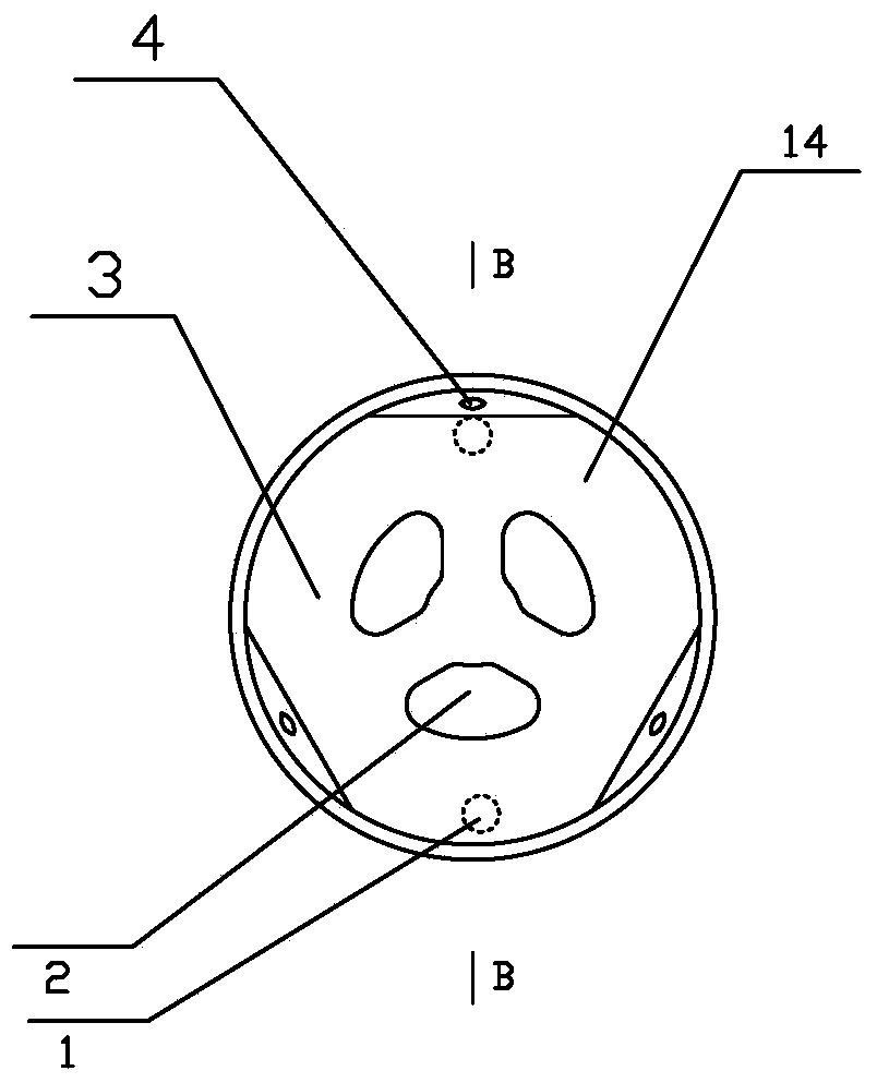 Magnesium alloy extrusion die capable of automatically controlling temperature and lubricating and using method thereof