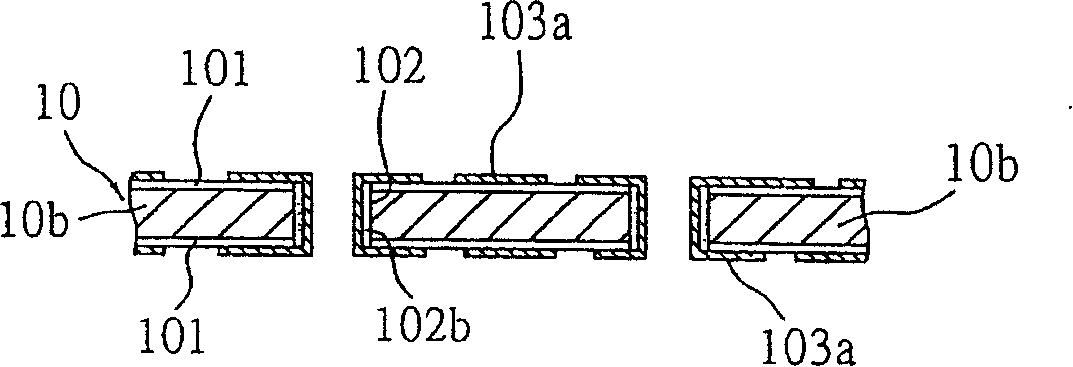 Circuit board structure and its making method