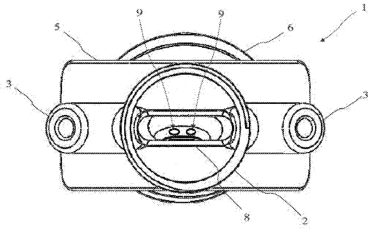 Mouthpiece device for the treatment of obstructive sleep apnea syndrome