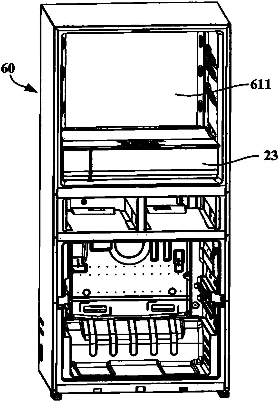 Refrigeration and freezing device