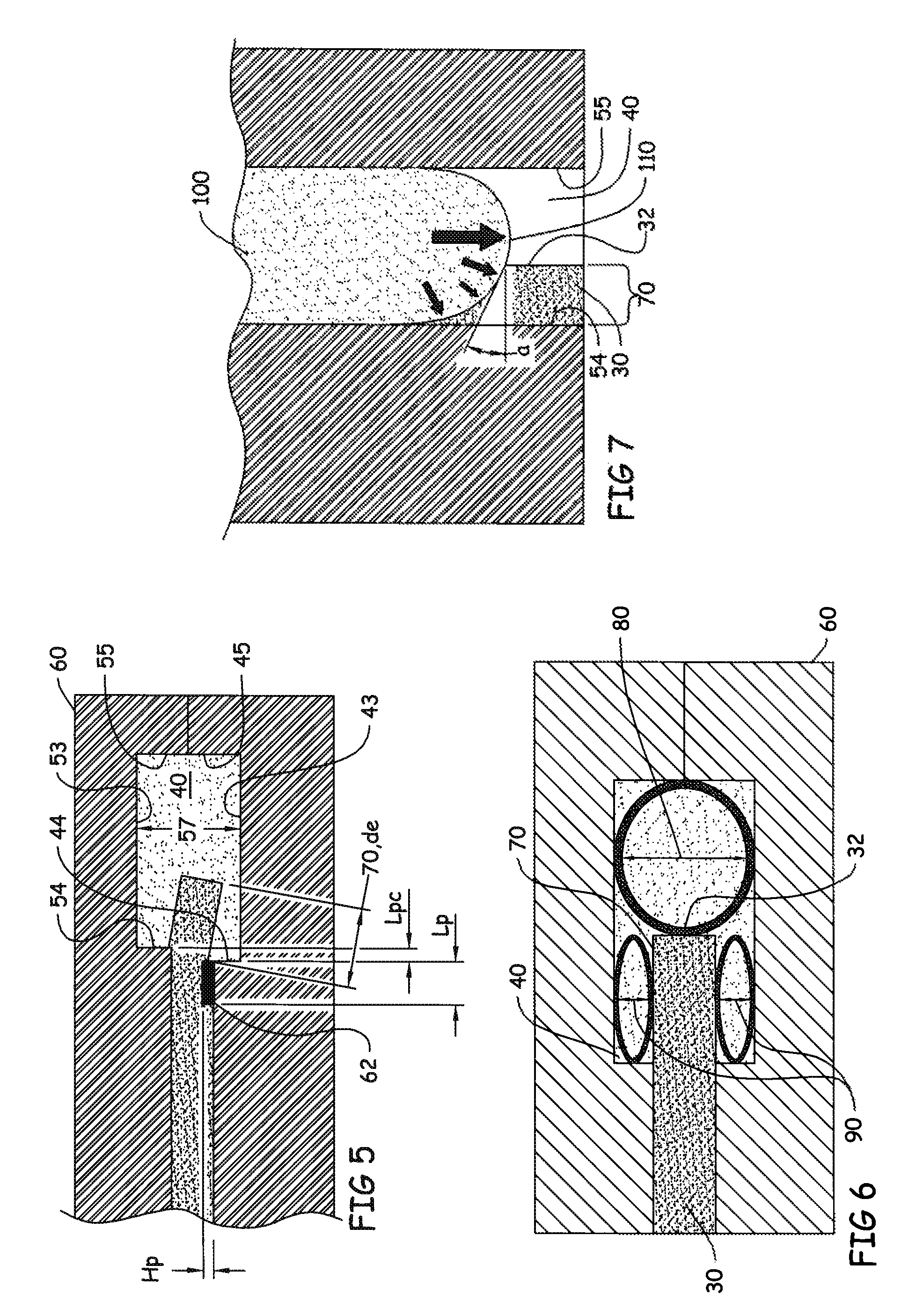 Method for encapsulating the edge of a flexible sheet