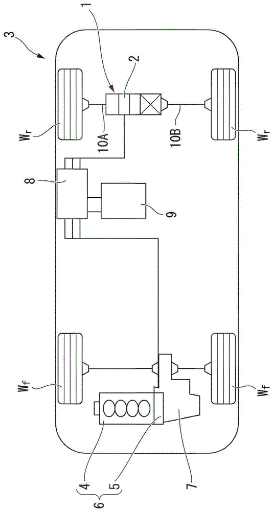 drive unit for vehicle