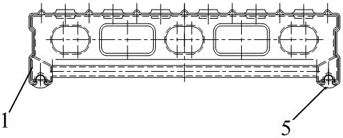 Specially reinforced anti-skid scaffolding