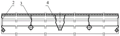 Specially reinforced anti-skid scaffolding