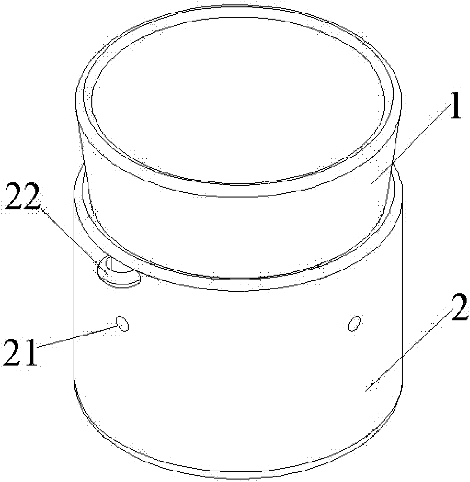 Double-layer flowerpot