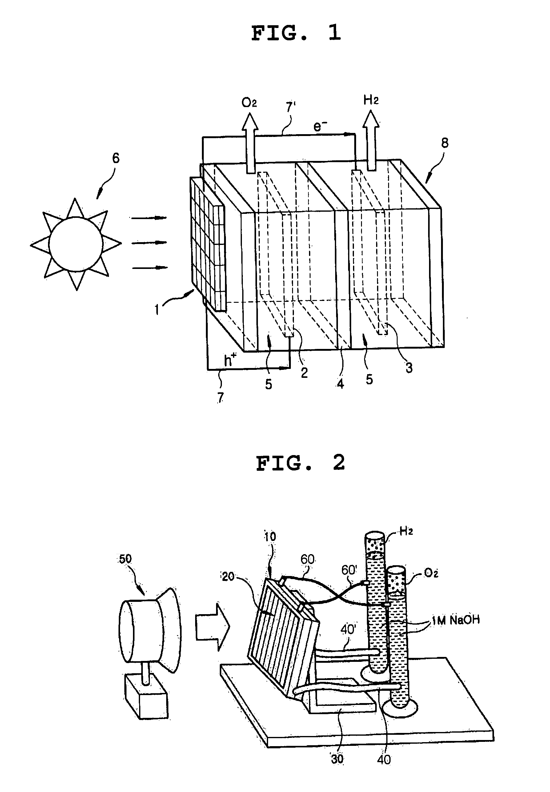 Photoelectrochemical system for hydrogen production from water