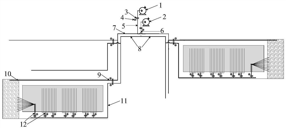 A method and system for controlling gas concentration in a high-gas coal mine mining face