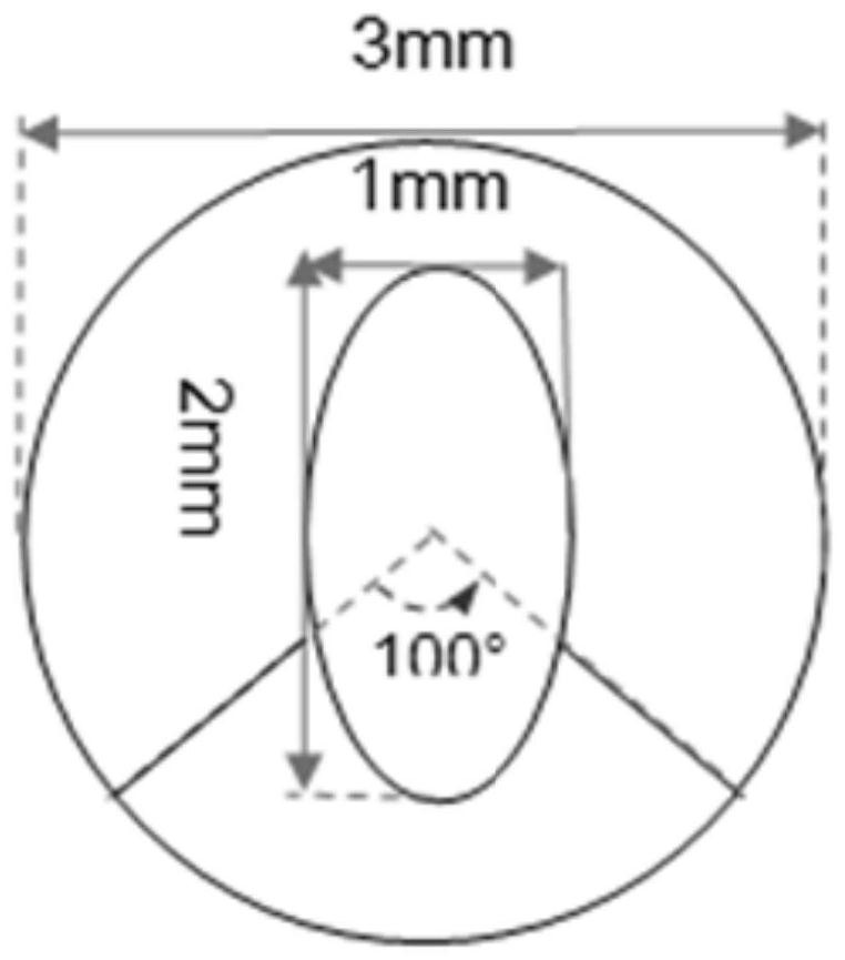 A kind of preparation method of cadmium manganese telluride crystal transmission electron microscope section sample