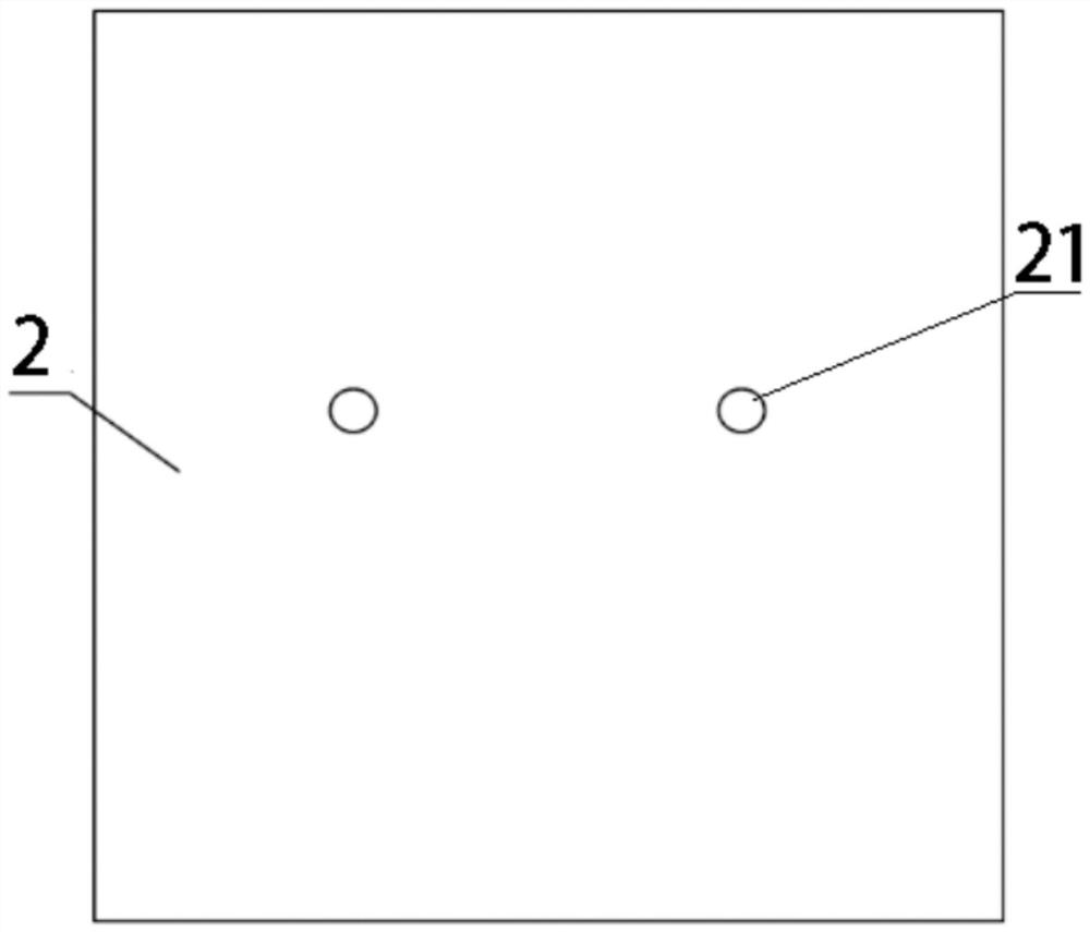 Decoupling structure of broadband binary array antenna