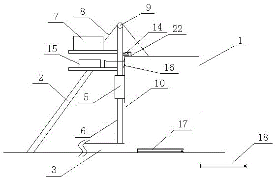 An electric continuous mousetrap