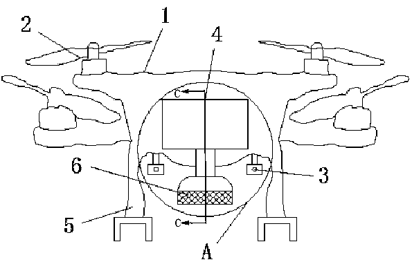 A drone device that can spray pesticides efficiently and evenly