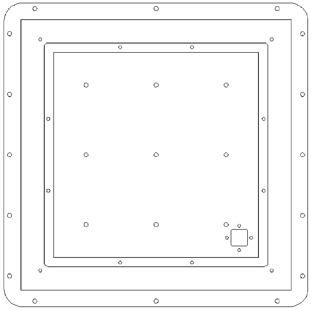 An integrated antenna housing for a Mars exploration and landing patrol device and its preparation method