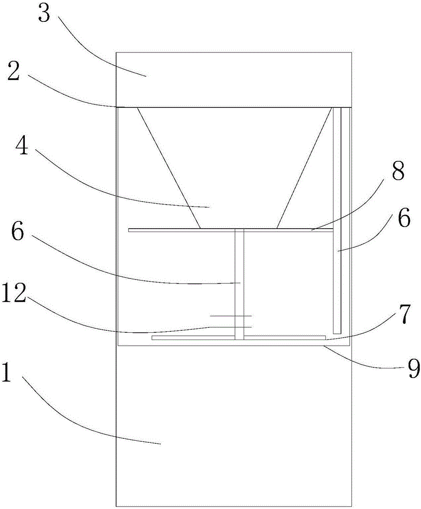 Soybean milk grinding and filtering device