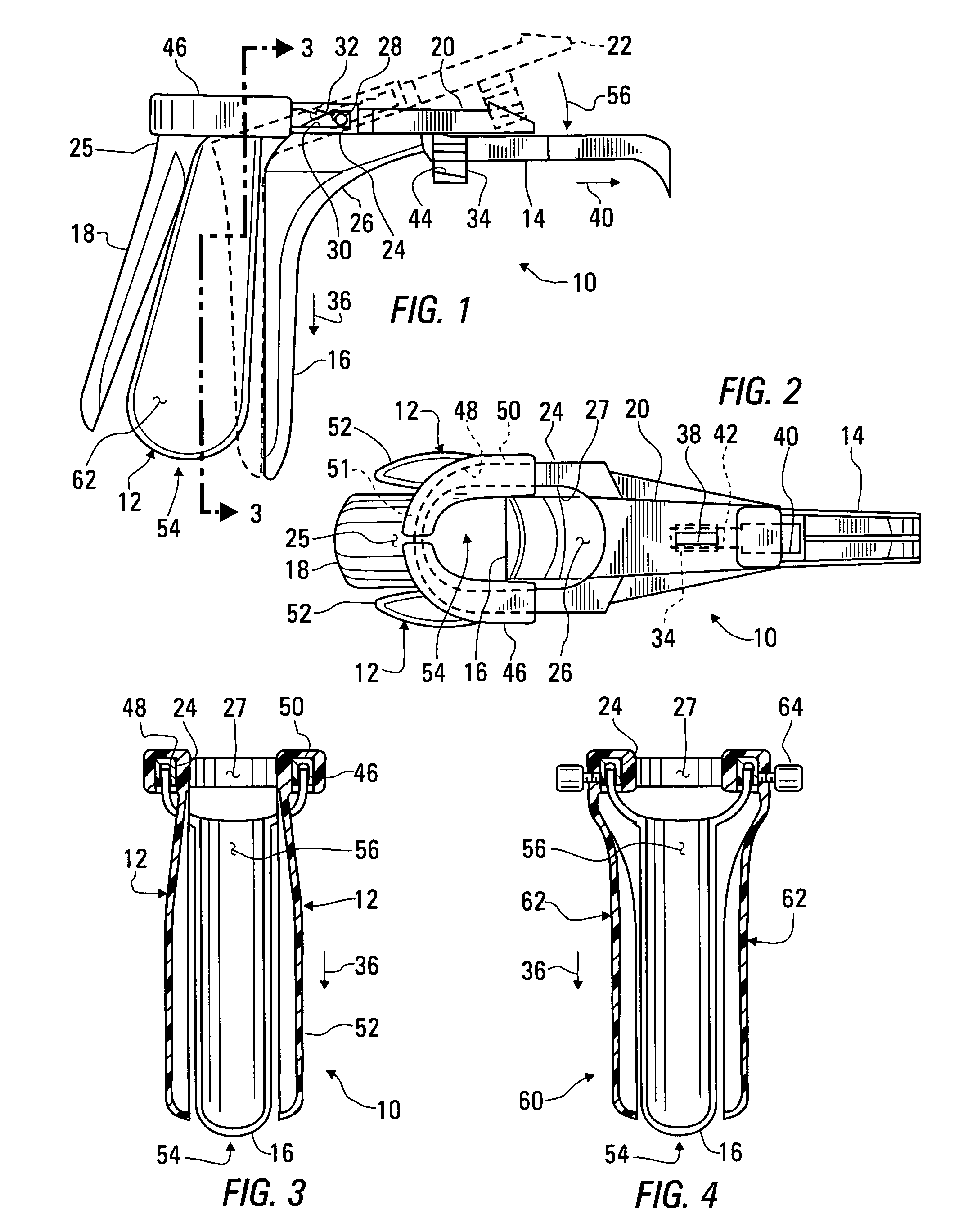 Speculum with attachable blades for lateral wall retraction