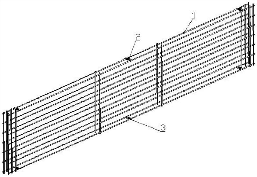 A plate mesh cage transfer device