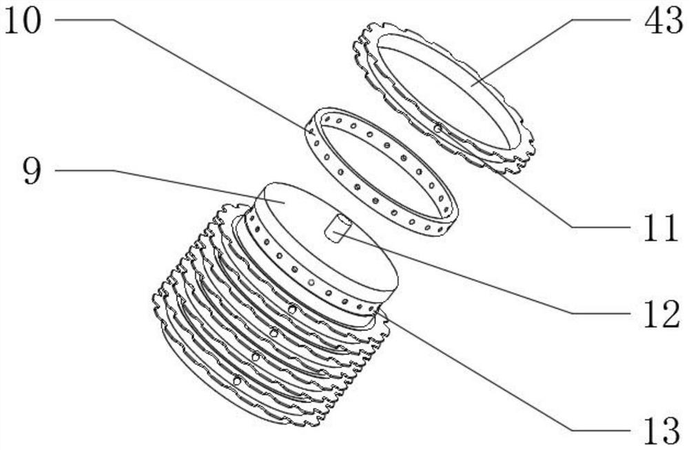 Placing frame convenient to take for cable machining