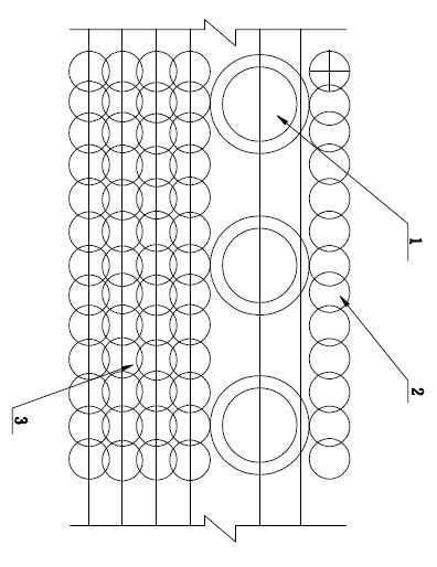 Pit supporting structure and construction method thereof