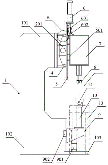 Automatic tightening device for studs and nuts