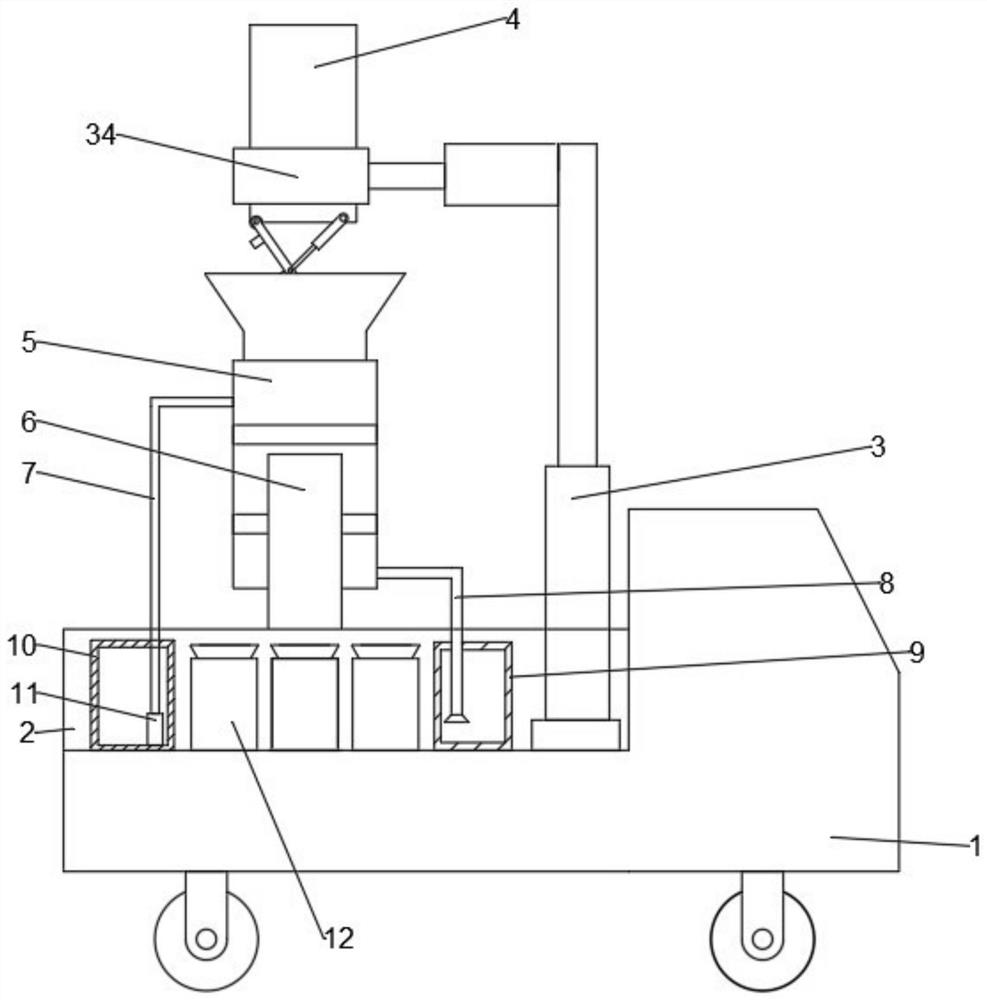 Garbage classifying and transporting device for smart city management