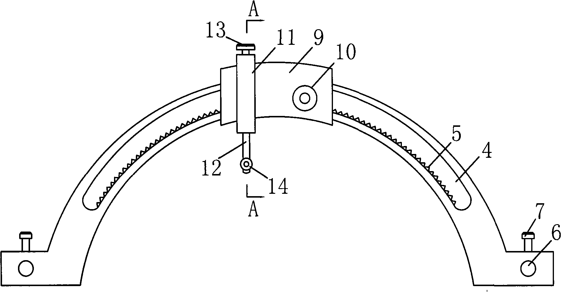 Limb fracture reduction device