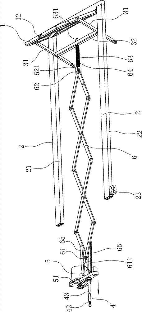 Electric parking spot lock for three-dimensional garage