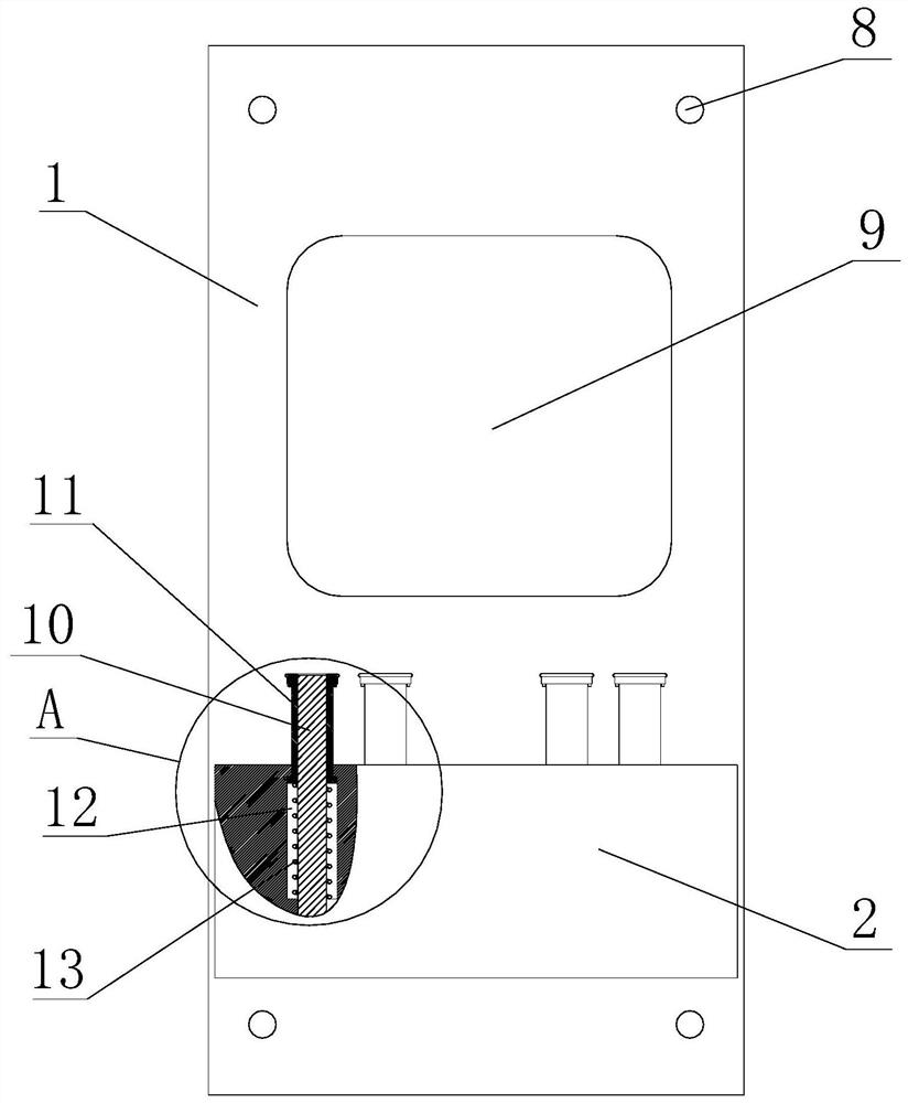 Electric meter installation assistance device