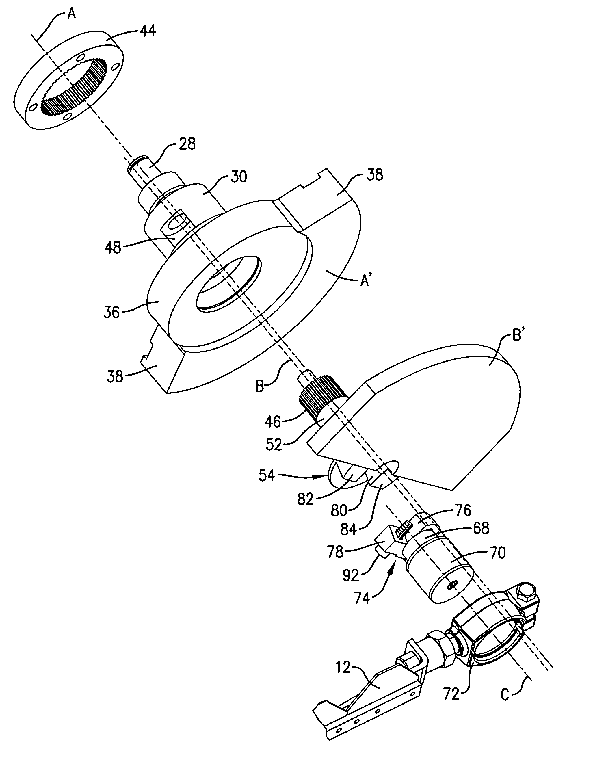 Balanced epicyclic sickle drive