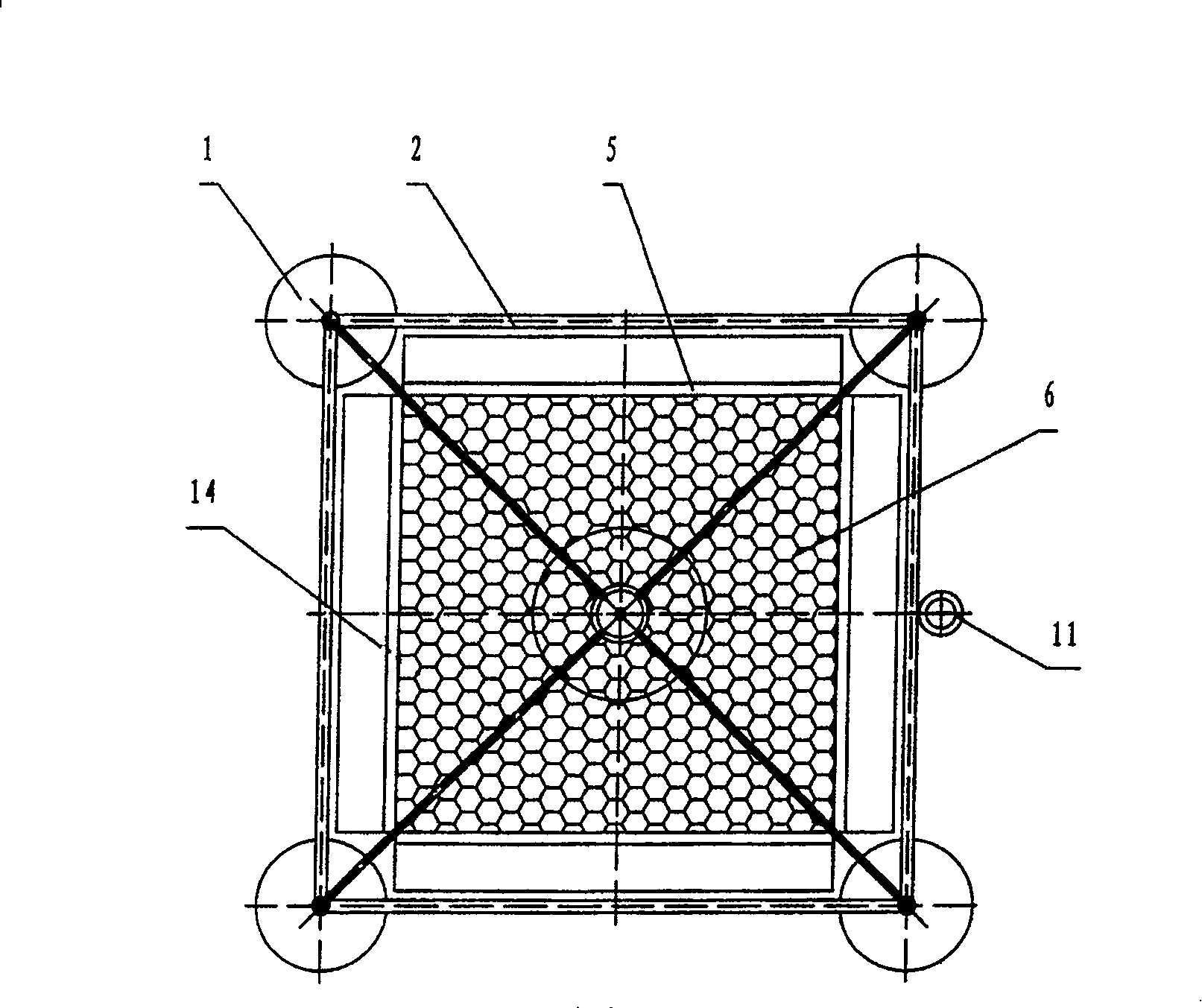 Controllable environment-friendly type fish culture box