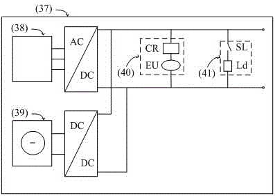 Combined three-phase microgrid system with serially-connected microsource inverters