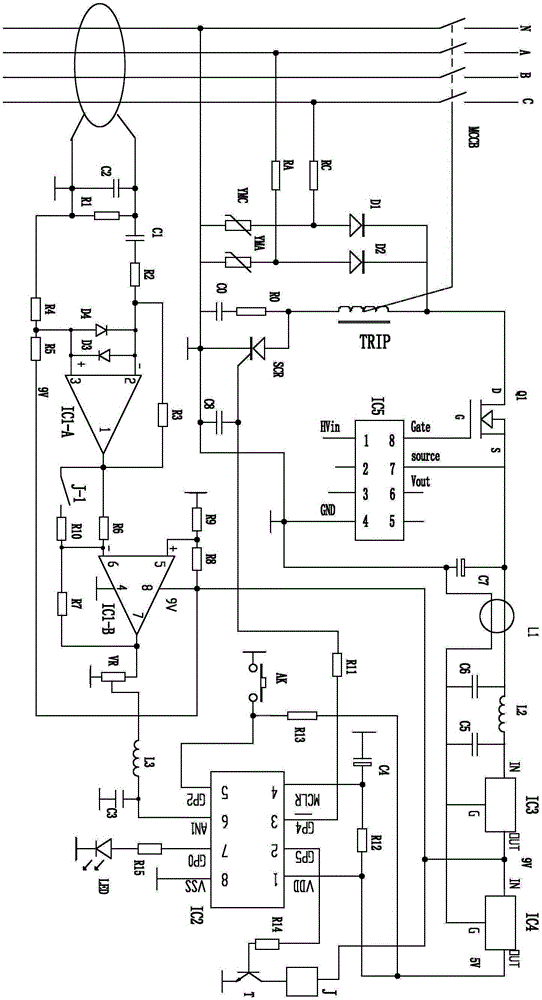 A Residual Current Circuit Breaker with Self-tuning Function