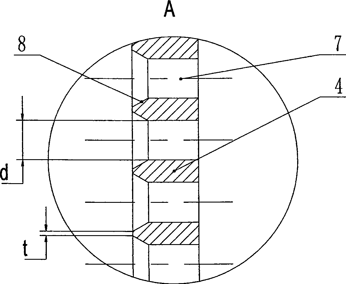 Extrusion pressing puffing apparatus capable of removing fibre in materials