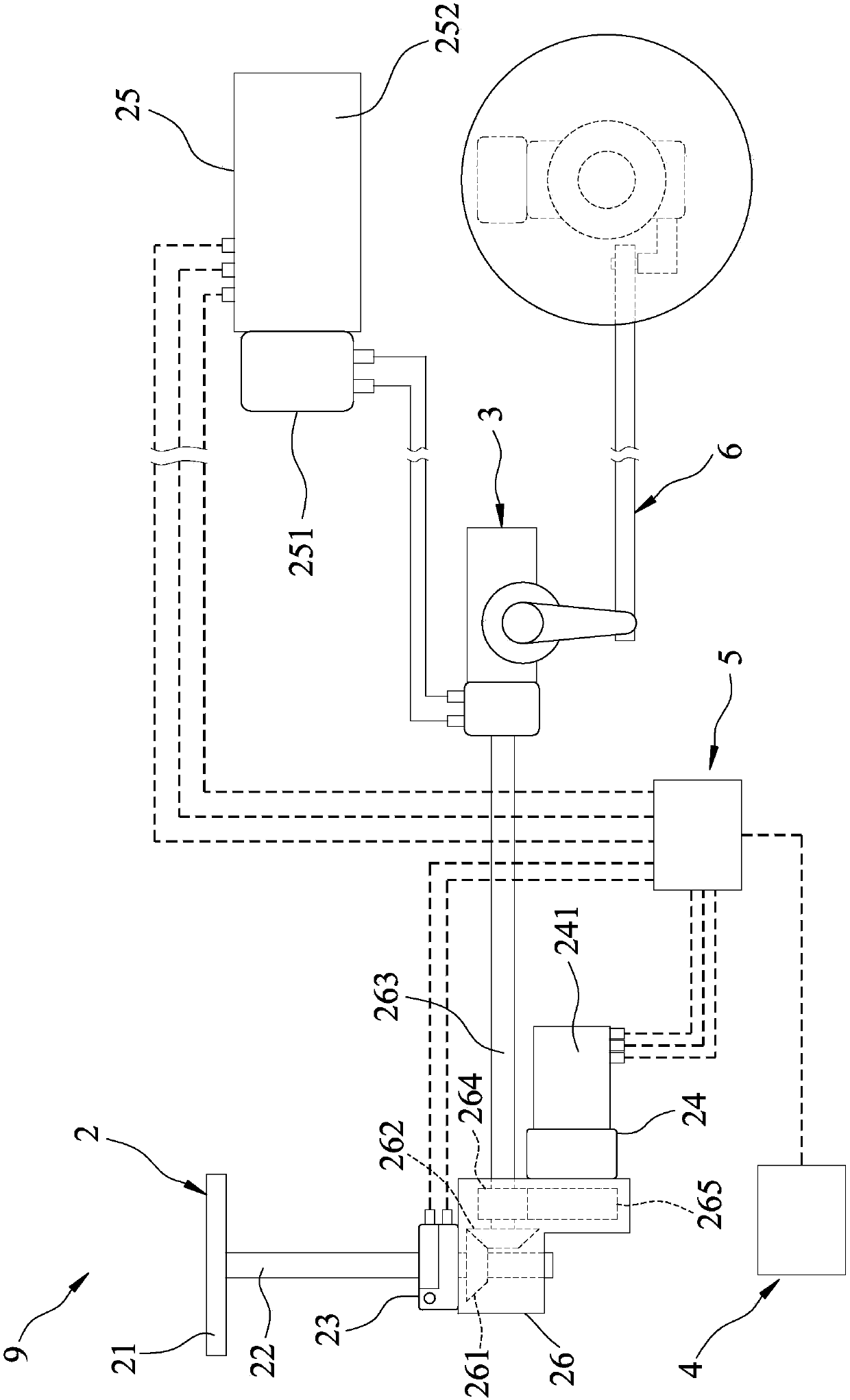 Switching control method of electric auxiliary steering module and electric hydraulic steering module