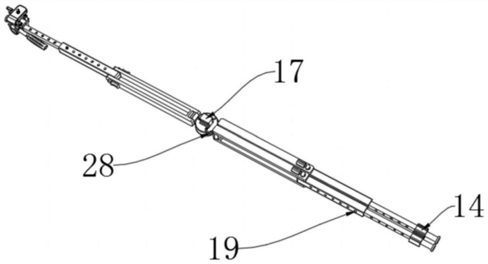 A portable clamping device for network new media video