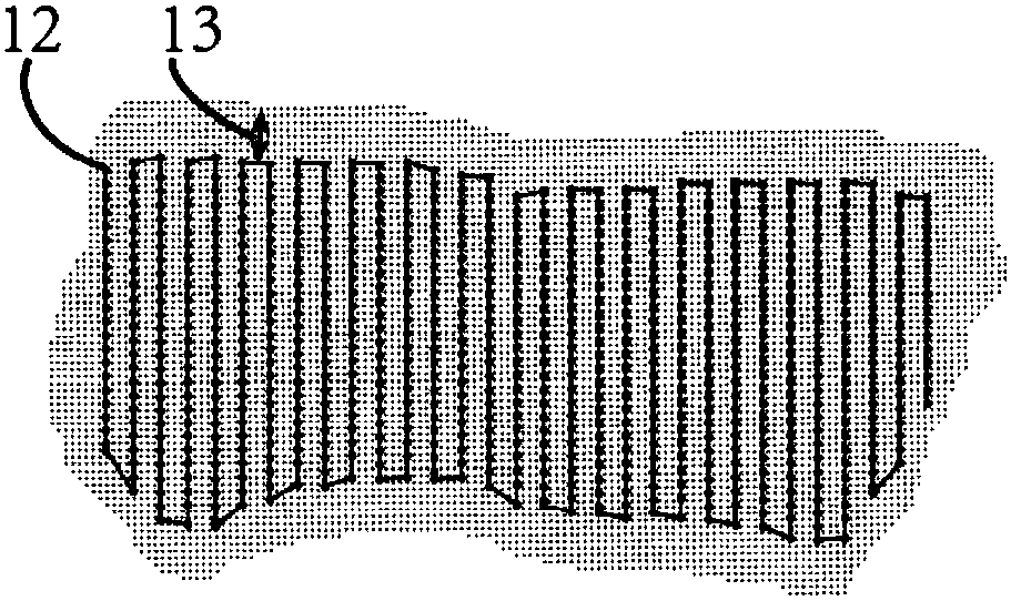 Path planning method for non-continuous grid division three-dimensional point cloud