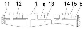 Automatic arrangement device for storage battery partition plates