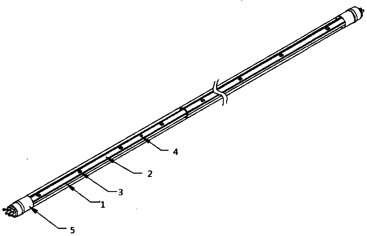 Light-emitting diode (LED) advertising lamp