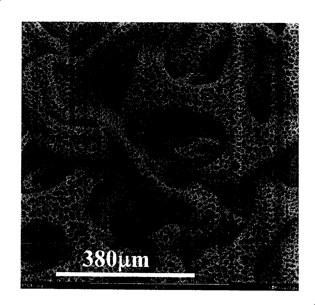 Lithium-ion film cell negative pole and preparing method