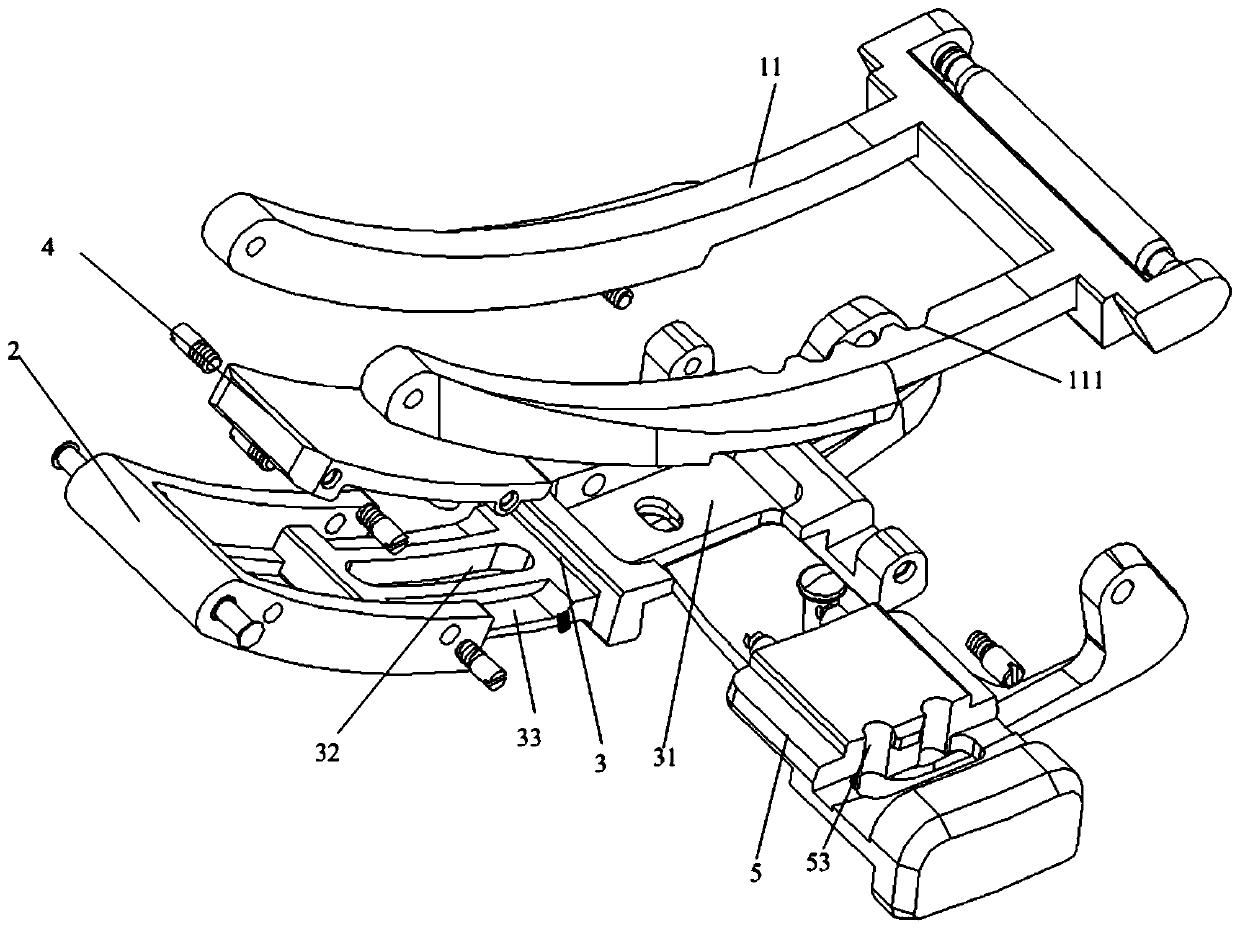 A watch buckle with adjustable strap elasticity and a watch