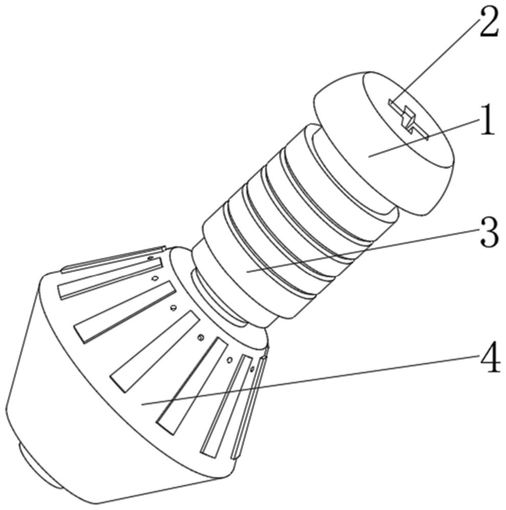 Fastener for nuclear power station