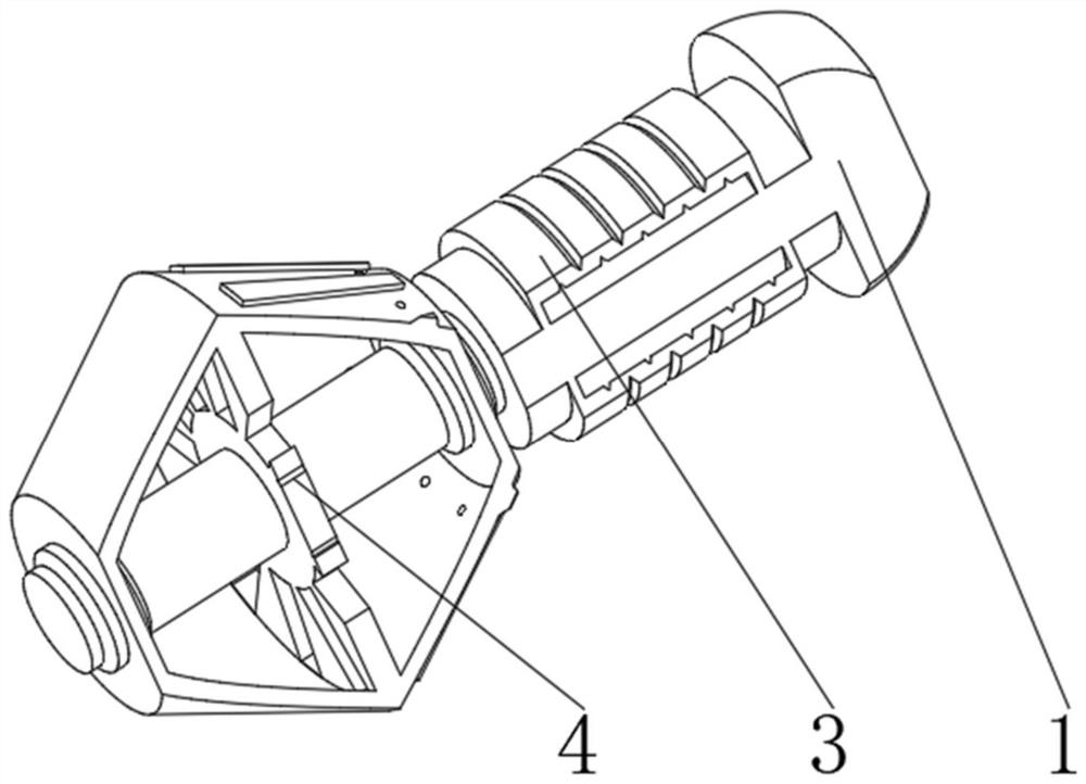 Fastener for nuclear power station