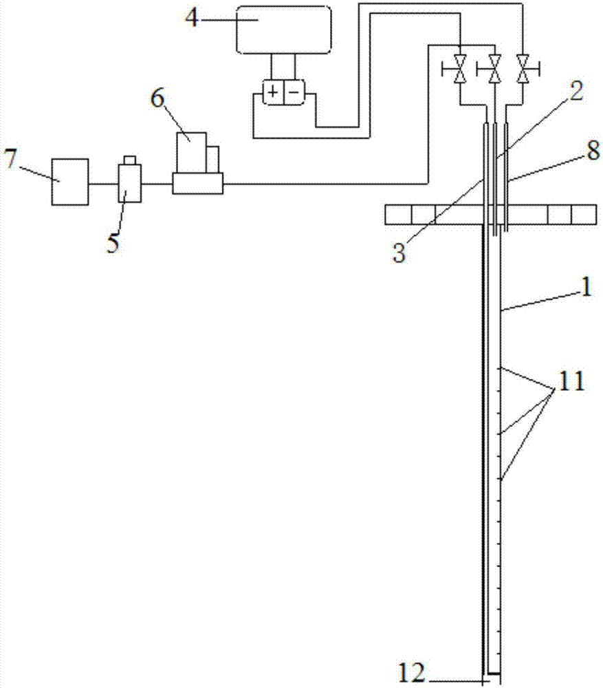 Material level detection device and container of high-temperature solid material