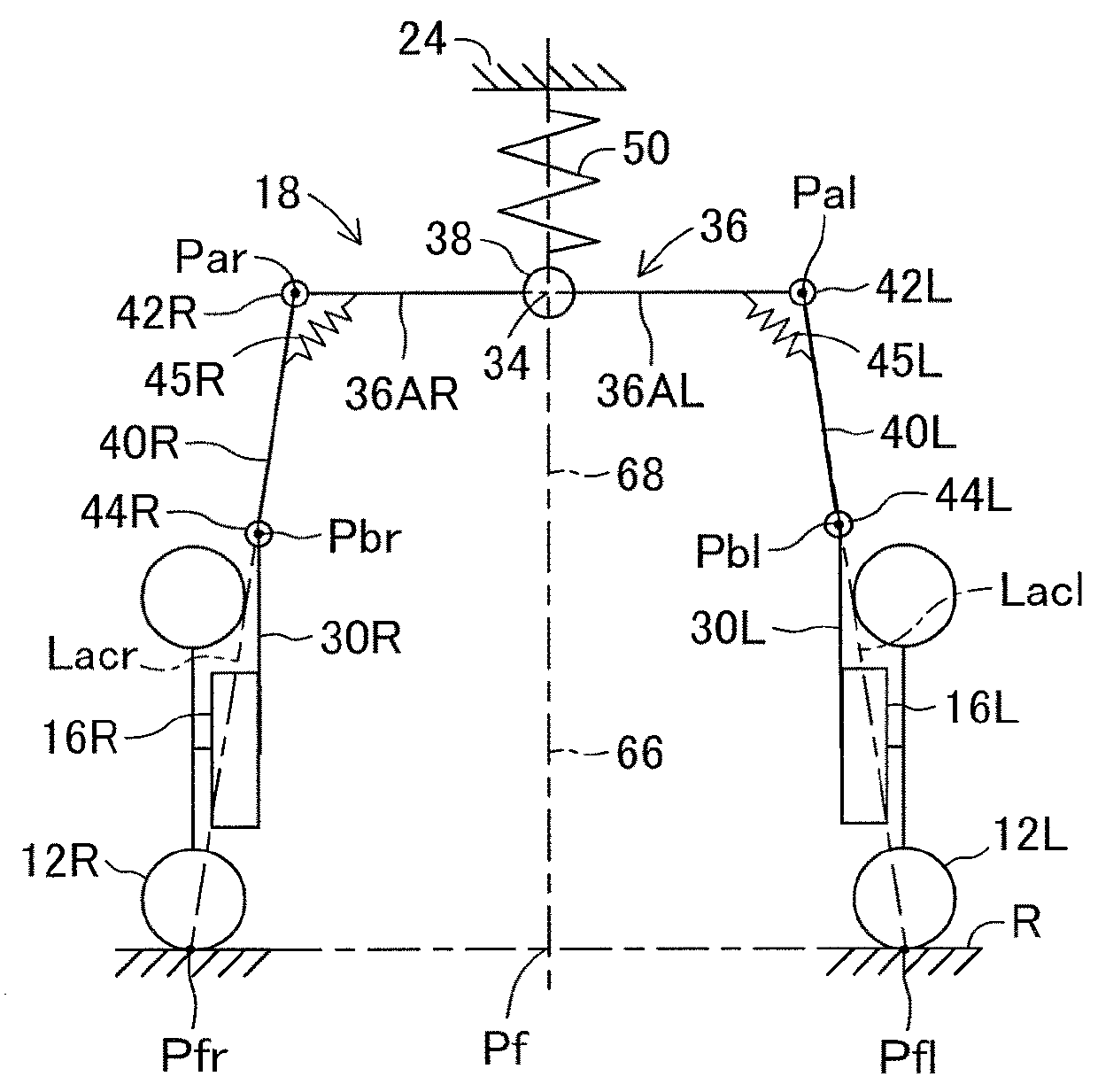 Automatic tilting vehicle