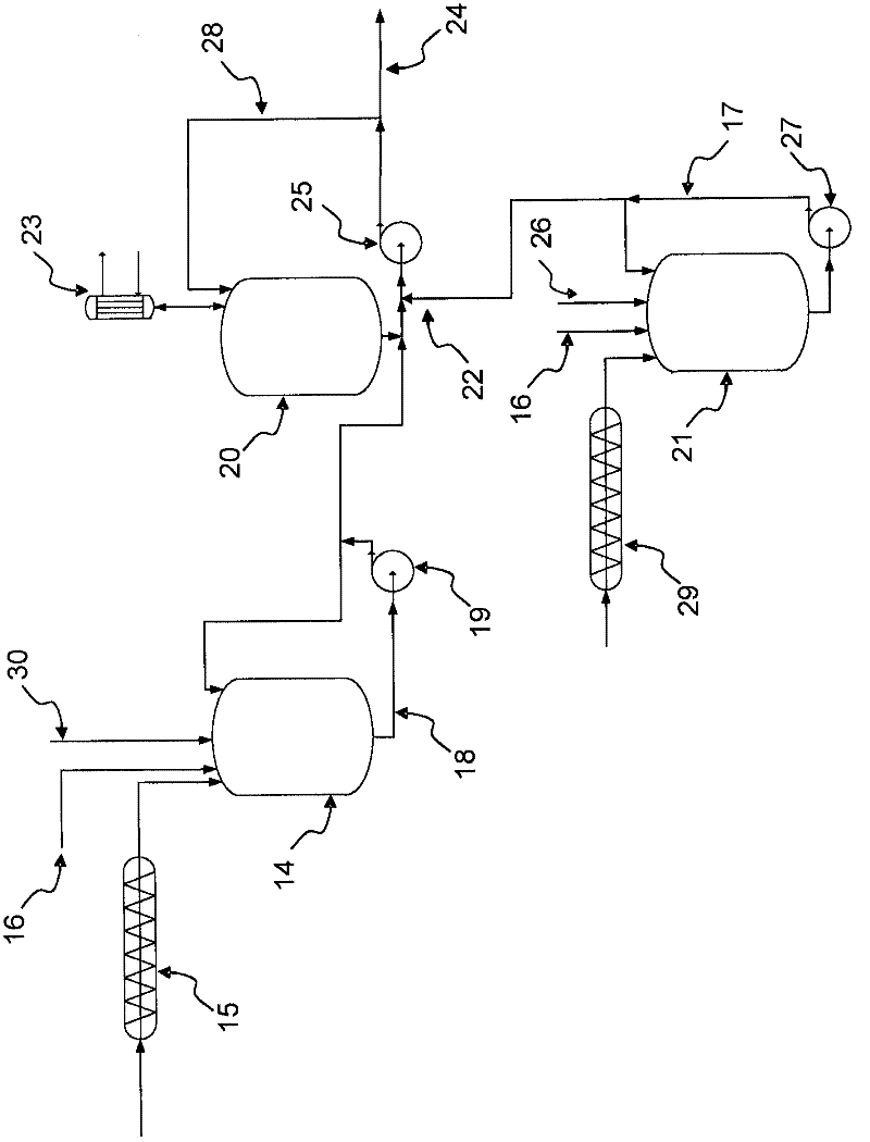 Method for manufacturing a solution of diacid/diamine salts