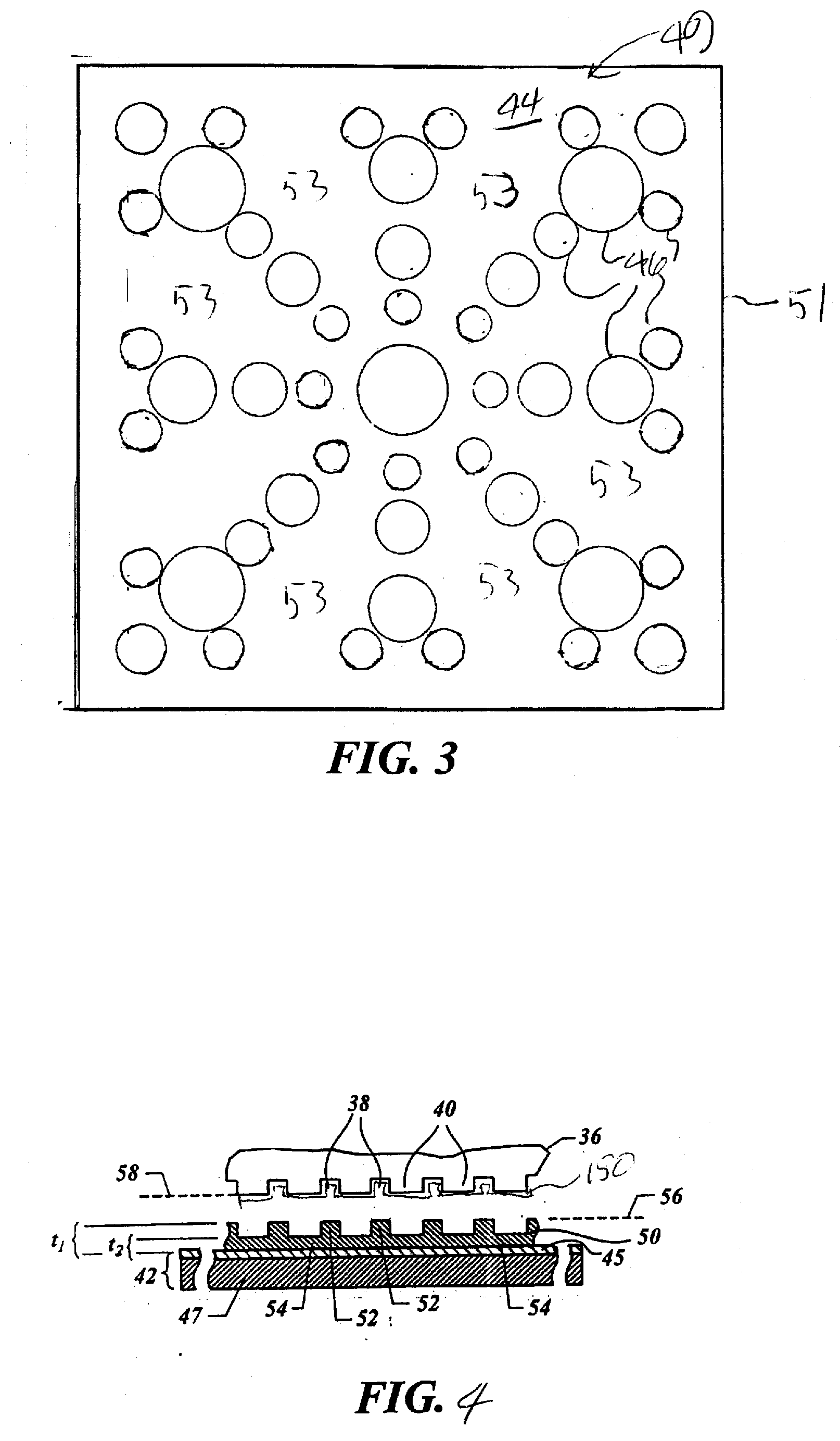 Method for controlling distribution of fluid components on a body