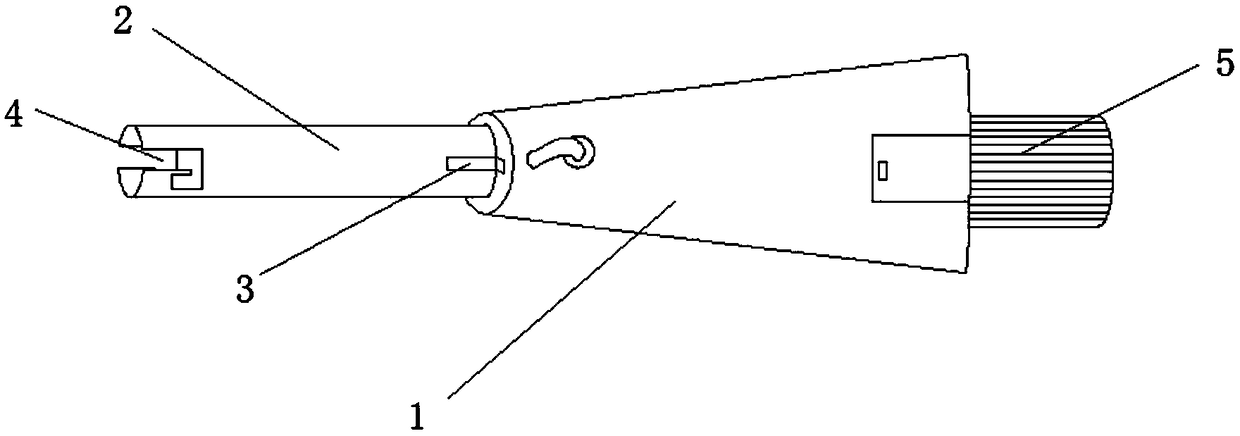 Combined type screwdriver convenient to carry