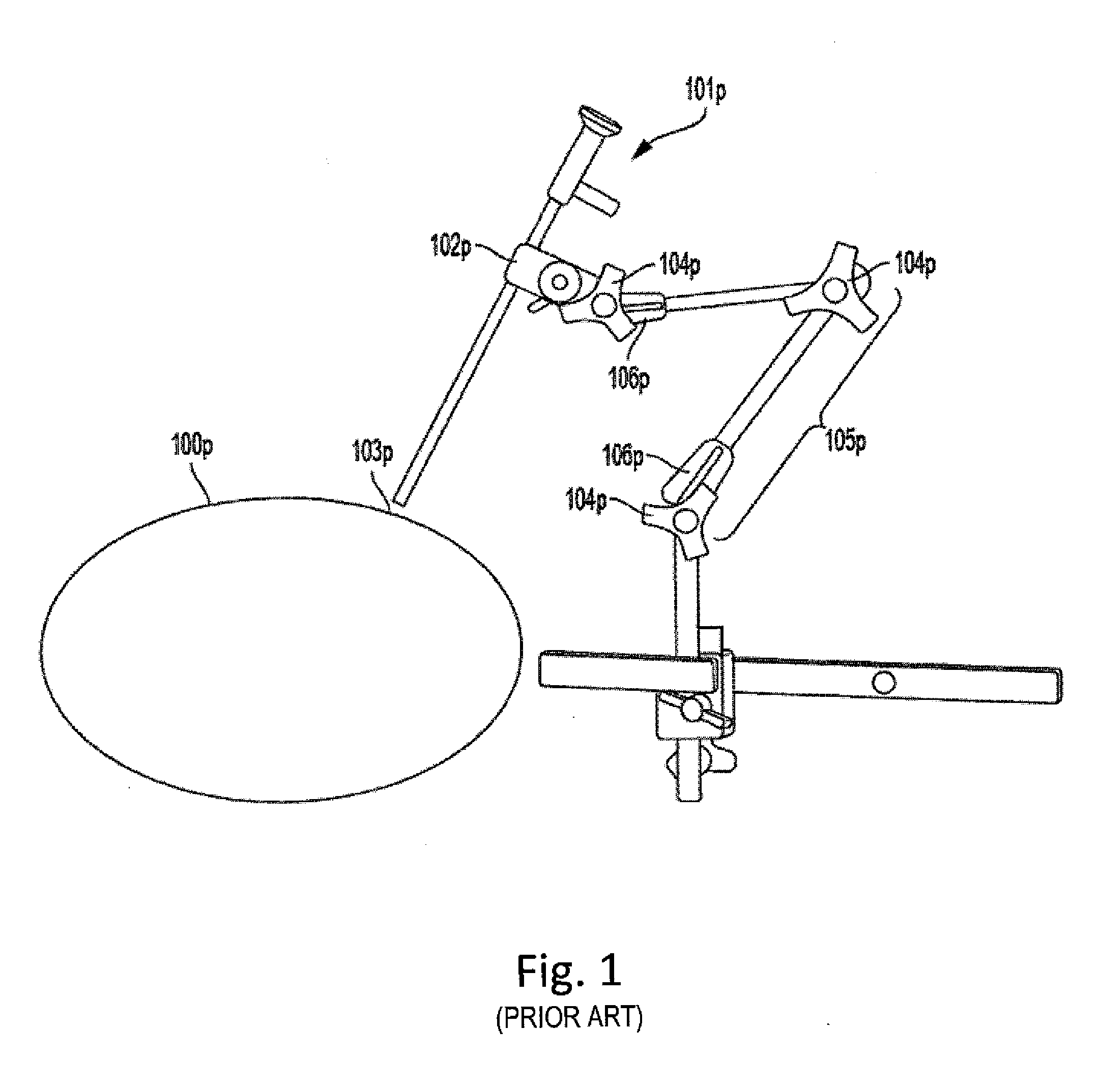 Methods and steering device for minimally invasive visualization surgery systems