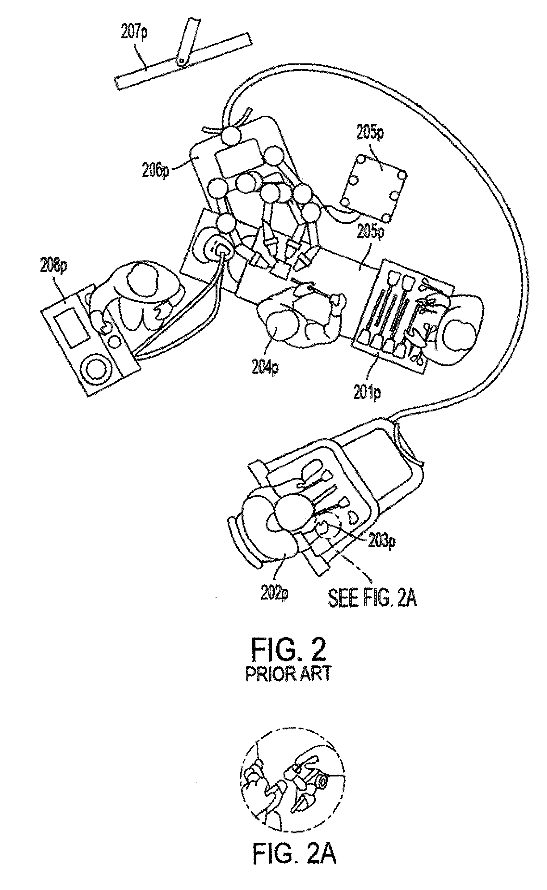 Methods and steering device for minimally invasive visualization surgery systems