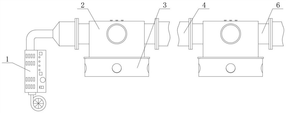 Ventilation system of warehouse for storing environment-friendly bio-fertilizer