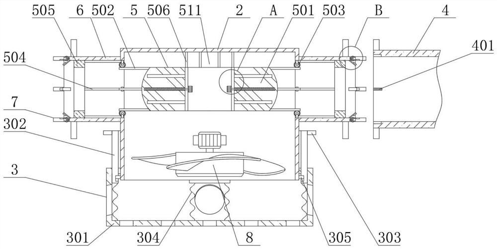 Ventilation system of warehouse for storing environment-friendly bio-fertilizer